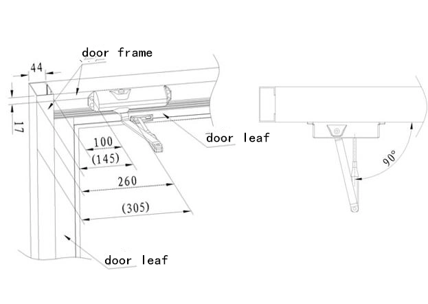 Kfc Door Design Spring Floor Shop Front Door