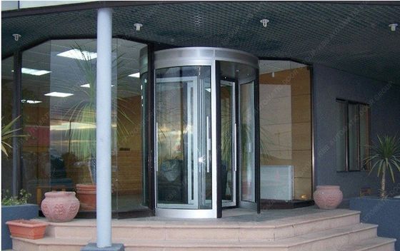 Китай дверь автоматически вращающийся алюминиевого сплава 12mm для гостиницы ISO9001 поставщик