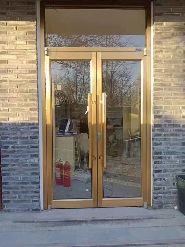 Двери дистанционного управления Белый UPVC 24 дюймовые автоматические качающиеся двери дверь KFC