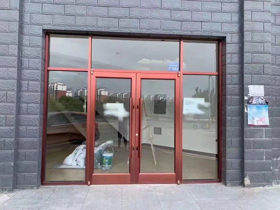 Двери дистанционного управления Белый UPVC 24 дюймовые автоматические качающиеся двери дверь KFC