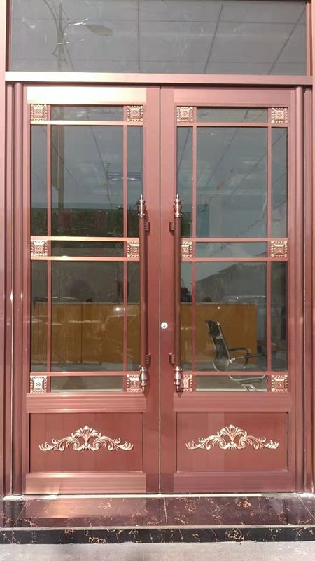 Двери дистанционного управления Белый UPVC 24 дюймовые автоматические качающиеся двери дверь KFC