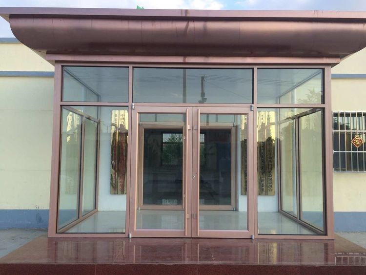 Флуороуглеродные покрытия из алюминиевого сплава Входная дверь