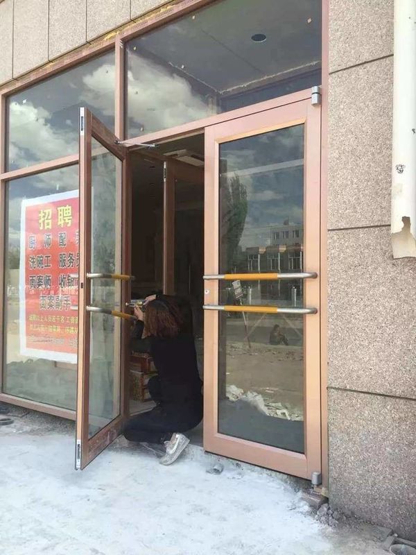 Флуороуглеродные покрытия из алюминиевого сплава Входная дверь