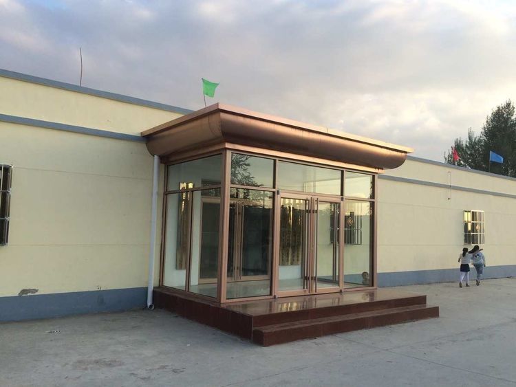 OEM UPVC нержавеющая сталь Алюминий Двойное вращение Двери kfc двери Толщина 1,2 мм