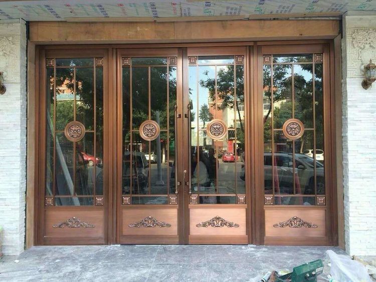 Заказ Преханг Интерьер 60x80 автоматические качающиеся двери Викторианский стиль дверь kfc